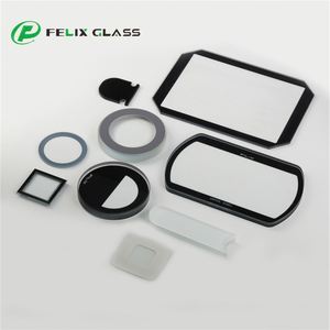 FELIX GLASS Modern Industrial Style Glass Disc Tempered Glass High Transmittance Silk <b>Screen</b> Lighting <b>Covers</b> Lampshades Fixtures - Product Image 4