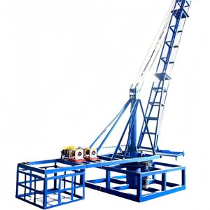 Grue à flèche électrique rotative à 360 degrés, capacité de levage de 400 kg à 1000 kg, hauteur de levage maximale de 10 m, pour utilisation en quai, grue à flèche de type tour avec certification CE - Product Image 2
