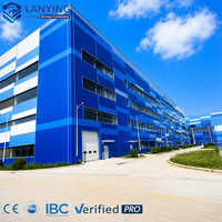 Edificio de Estructura de Acero de Gran Envergadura para Almacenes, para Centro Logístico Industrial |   Almacenamiento en Almacén |   Estructuras de Acero