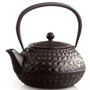 Théière en <span class=keywords><strong>fonte</strong></span> vintage bleu or, prix d'usine exquis, théière à eau bouillante - Product Image 6