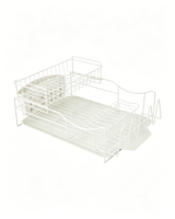Étagère de rangement de cuisine moderne en fer, double couche, pour vaisselle et bols, étanche, réglable, durable, portable, de type sur pied