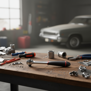 Llave de trinquete de 237 A 1/4 pulgadas con mango ergonómico para uso mecánico de precisión - Product Image 3