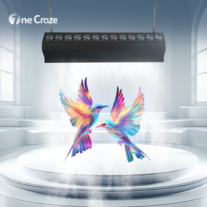 Preço de fábrica Downward Fog Screen 3d Holograma Display Mapping Projetor Projeção Névoa Tela Água Nevoeiro Máquina - Product Image 5