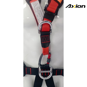CE認証取得済み5点式フルボディクライミングハーネス EN361 EN358 150kg 耐荷重 登山 レスキュー 高所作業用 調整可能 ポリエステル製 - Product Image 3