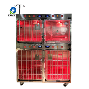 EUR <span class=keywords><strong>PET</strong></span> 전문 수의학 장비 온도 조절 애완동물 집중치료실 케이지 고급 수의학 산소 케이지 - Product Image 1