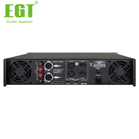 Amplificateur de panneau de classe H à 2 canaux, module 3U haute puissance 1600W*2, amplificateur de haut-parleur 8 ohms OEM, nouveau produit phare