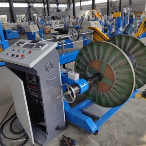 Bobineuse de fil à moteur pneumatique/manuel <span class=keywords><strong>GS800</strong></span> de haute qualité, machine à enrouler à grande capacité 800 kg, bleue, 110x120x130cm, 300 tr/min - Product Image 5