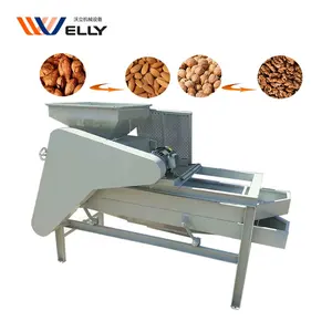 Noce peeling macchina/almond nut cracker/piccola mandorla peeling macchina