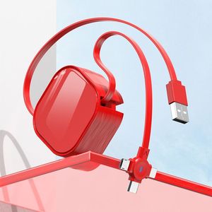Nuevo Cable de carga retráctil 3 en 1 Cable DE DATOS Micro USB tipo C Cable de carga portátil - Product Image 2