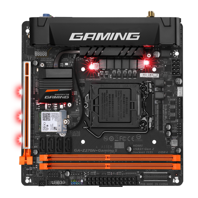 List Motherboard GA-Z270P-D3 Z270-HD3 Z270X Gaming 3 5 7 8 9 K3 K5 K7 UD3 UD5 D3 6th 7th Generation