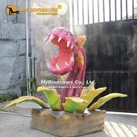 Mon Dino AP-043 plante animatronique la plus populaire et la plus Offre Spéciale fleur de cadavre avec fumée