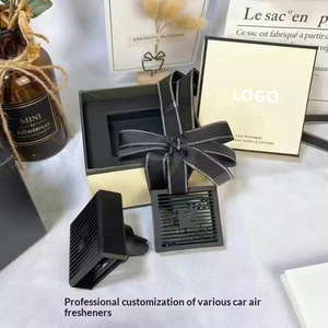 น้ำหอมปรับอากาศในรถยนต์ วัสดุพลาสติก พกพาสะดวก กลิ่นหอมติดช่องแอร์ น้ำหอมแบบแผ่นกลม บรรจุกล่องของขวัญ กลิ่นแบบ <span class=keywords><strong>Jo</strong></span> <span class=keywords><strong>Malone</strong></span> Diffuser - Product Image 5