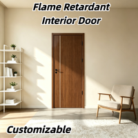 Porte coupe-feu avec barrière thermique et anti-fumée, plusieurs options de couleurs, homologuée pour les projets de développement d'hébergements en Australie