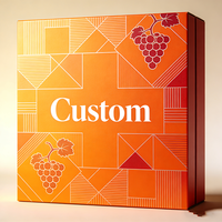 Caja de Regalo para Vino Portátil de Lujo y Alta Resistencia TongKun, con Asa, Resistente a Impactos y Reciclable para Transporte Seguro de Grandes Cantidades