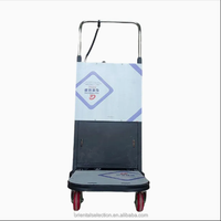 Carretilla Eléctrica para Subir Escaleras, Resistente, con Capacidad de Carga de 200 kg, con Orugas, Cumple con la Normativa CE