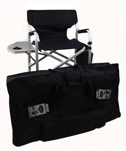 Sac de transport personnalisé avec fermeture éclair pour usine BSCI, porte-gobelet, repose-pieds, poignées de transport, housse de sac de rangement latéral, filet de rangement pliable - Product Image 3