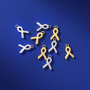 Joyería y Accesorios al por Mayor para Mujer, Colgante de Acero Inoxidable Chapado en Oro, Cinta para Hacer Joyería DIY, Concienciación sobre el Cáncer de <span class=keywords><strong>Mama</strong></span> - Product Image 2