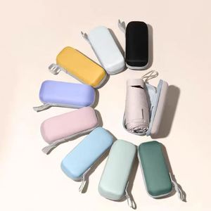 Parapluie compact pliable 6 volets en pongé léger anti-UV pour femme, personnalisé, pas cher, nouvelle collection 2026 - Product Image 2