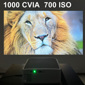 최저가 4K 풀 HD 프로젝터, 4K 와이파이 BT 안드로이드 스마트 미니 프로젝터, 홈 시네마 야외 영화 프로젝터, 선물용 비디오 프로젝터 - Product Image 2