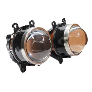 NEW 2007-3.0 Super bright universal top quality high low beam hid led car projector lens H11 D2H base retrofit for 35w 55w DRL