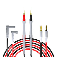 Cables de Prueba para Multímetro I2C, 1000V 20A, Cable de Silicona, Kit de Sondas Súper Suaves para Reparación de Teléfonos Móviles y Pruebas Eléctricas