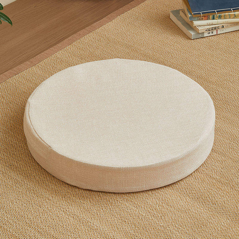 Éponge haute densité [ronde] blanc cassé