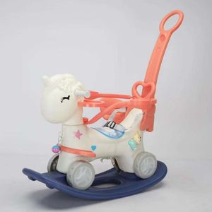 Cheval de guerre créatif de conception de fabrication professionnelle de la Chine cheval à bascule 5 en 1 pour des enfants - Product Image 3