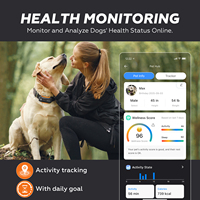 Collar de Silicona para Perros y Gatos con GPS, Rastreo en Tiempo Real, Alertas de Geocerca, Luz LED, Alerta Sonora, Monitor de Salud, Diagnóstico IA, 4G Celular