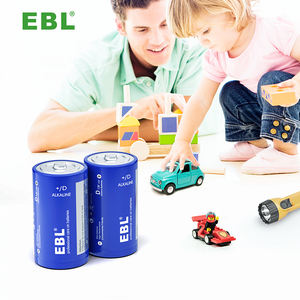 2 paket yüksek kapasiteli EBL D boyutu Lr20 UM 1 Oem 1.5v alkalin 20000mAh birincil kuru olmayan şarj edilebilir pil paketi - Product Image 6