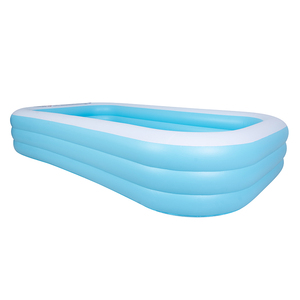 Hồ bơi lớn cho người lớn hồ bơi nhựa hình chữ nhật bơm hơi ngoài trời - Product Image 3