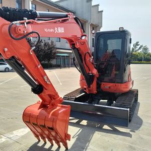 รถขุด Kubota จากประเทศญี่ปุ่นรถขุดตีนตะขาบ U50และรถขุดมือสองขนาด5ตัน U50-4มินิพร้อมเครื่องยนต์ EPA & CE - Product Image 3