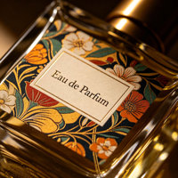 Étiquettes autocollantes personnalisées pour flacons de parfum, logo en relief, imprimées, durables, autocollants de marque, étiquettes adhésives pour emballages de produits cosmétiques