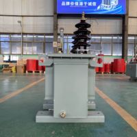 Transformateur de distribution immergé dans l'huile entièrement scellé, efficace, 10 kVA, 25 kVA/10 kV, pour l'alimentation électrique