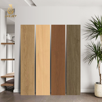 Carreaux de porcelaine à grain de bois de conception moderne, épaisseur 10 mm, extra longs 200x1200 mm, bords rectifiés, sans joint, résistants aux acides, pour intérieur