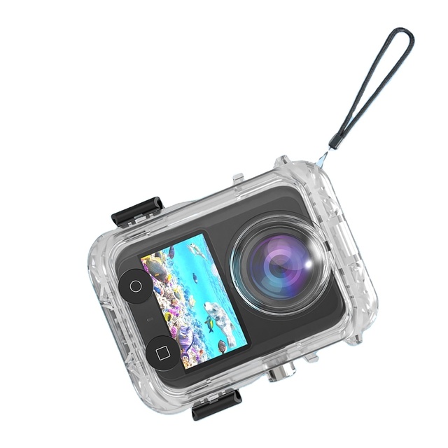 All Invisible 50M Diving PC Case for Insta360 X4 Air Sports Camera 360 Degree All-Elimination Waterproof Protection