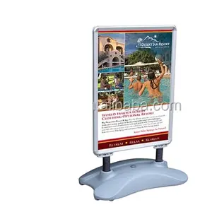 Custom Cheap Iron Double Side a Frame Sign A1 Trade Show Poster Board  Stands Display Stand - China Poster Printing and Poster Holder price