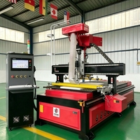 Routeur CNC à Changement d'Outils Automatique (ATC) 1325 1530 pour Gravure sur Mousse EPS et Bois, avec 6/8/12 Outils et ATC Linéaire, en Promotion