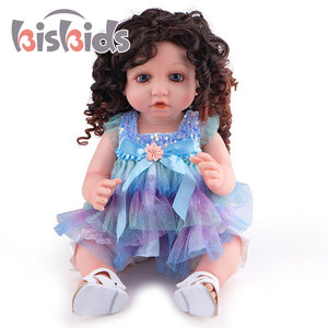 Poupée bébé reborn réaliste en silicone Lifereborn populaire de 55 cm, bébé <span class=keywords><strong>fille</strong></span> en silicone - Product Image 4