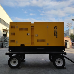 Groupe électrogène remorque Ricardo 100 kW |   Groupe électrogène mobile triphasé 50Hz 1500 tr/min - Product Image 1