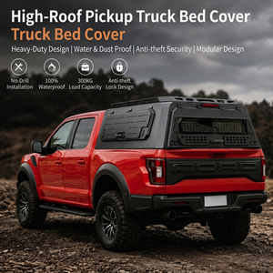 Cubierta Retráctil Manual Plegable Impermeable de Aluminio Rígido para Camioneta, Tipo <span class=keywords><strong>Camper</strong></span>, Personalizable, con Caja Trasera con Cerradura, Serie F - Product Image 2