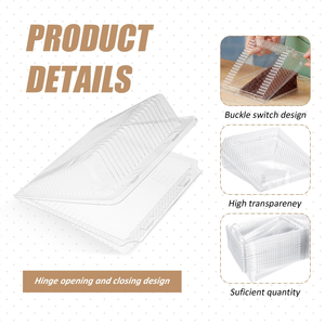 Customized PET Cake Container - Product Image 3