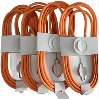 Kabel Pengisian Cepat USB C ke USB C PD 60W, Berbahan Nilon Kepang untuk Laptop, Tablet, Ponsel, Galaxy S23, iPad Air, MacBook