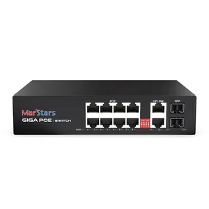 MarStars Technology Cisco C3850 Optical Fiber 24 100base For Hikivision Ip Camara POE Switch