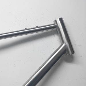 Cadre de vélo de gravier en titane <span class=keywords><strong>700C</strong></span>, dernière génération, avec design Flat Mount - Product Image 5