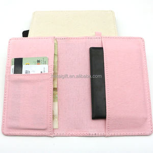 Etiqueta de lavado personalizada etiqueta nombre etiqueta DIY hierro en parches en blanco liso vuelo pasaporte cubierta caso para Mujeres Hombres - Product Image 3