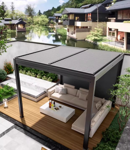 <span class=keywords><strong>Prix</strong></span> d'usine FULLSUMMER Pavillon <span class=keywords><strong>de</strong></span> luxe extérieur <span class=keywords><strong>Pergola</strong></span> imperméable Patio Jardin <span class=keywords><strong>Pergola</strong></span> <span class=keywords><strong>en</strong></span> <span class=keywords><strong>aluminium</strong></span> - Product Image 3