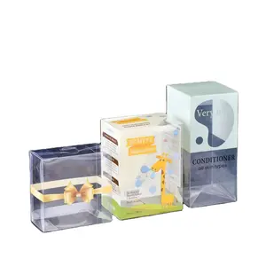 Caixa de embalagem eletrônica de plástico transparente, preço de fábrica, impressão personalizada