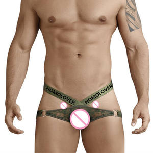 Fabricante de prendas PATON, comodidad personalizada, bolsa ajustada, Harmony <span class=keywords><strong>X</strong></span> suspensorio, ropa interior elástica y de encaje Sexy para hombres <span class=keywords><strong>Gay</strong></span> - Product Image 3