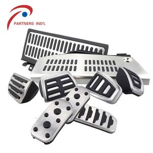 Zpartners Nouvel accessoire intérieur de voiture, pédale en acier inoxydable pour <span class=keywords><strong>Fiesta</strong></span> 2013+ PUMA <span class=keywords><strong>2019</strong></span>+ Voiture manuelle - Argent - Product Image 4