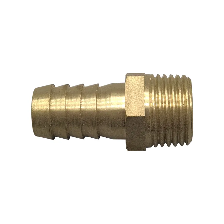 NPT/BSP 1/2'' 3/4'' 1'' Brass Nipple Pipe Fittings  Connect Hose Brass fittings